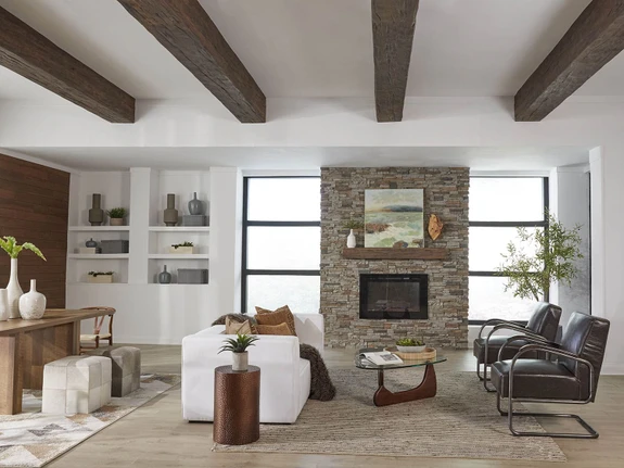 Timber Beams in Rich Walnut-thumb