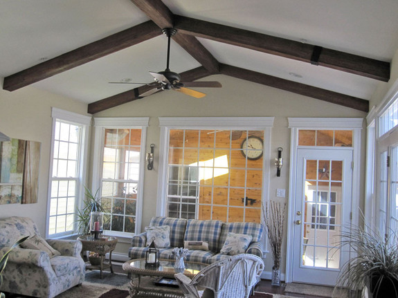 Rough Hewn Beams in Caramel-thumb