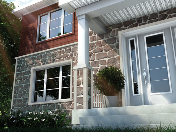 Novik 3" Flush Corners and Novik Fieldstone Panels-thumb