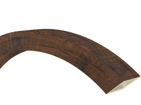 Rough Sawn Faux Wood Arched Beam-thumb