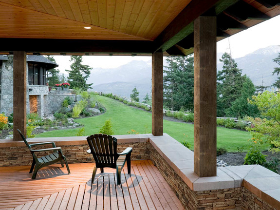 Barn Board Wood Column Wraps in Cocoa-thumb