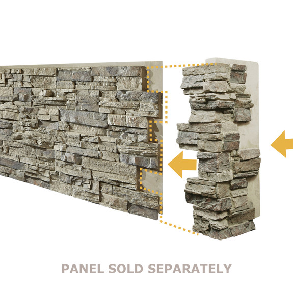 Interlocking corner joining to a Colorado Wall Panel-thumb