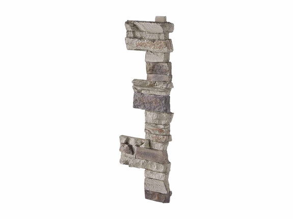 Colorado Dry Stack Faux Stone Right Endcap-thumb