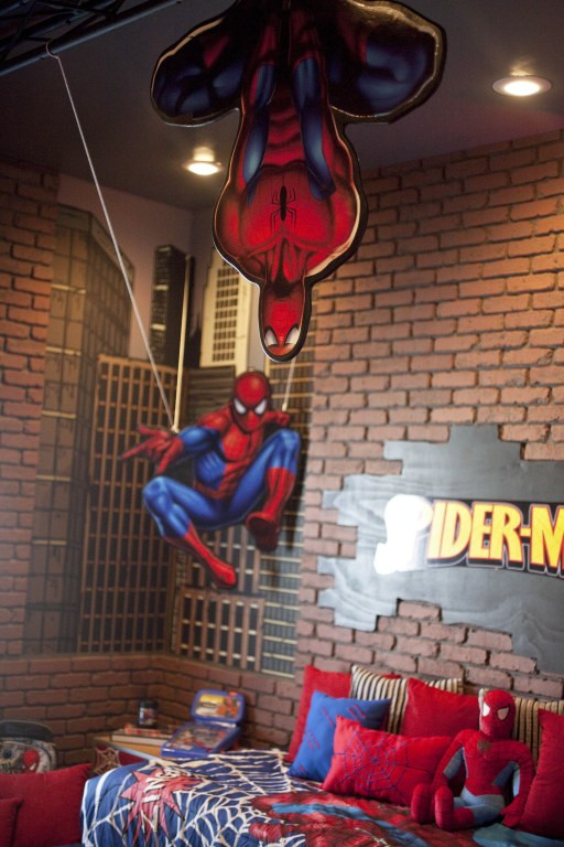 The Amazing Spiderman Bedroom - Barron Designs