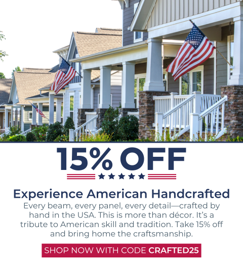 Save 15% with code CRAFTED25
