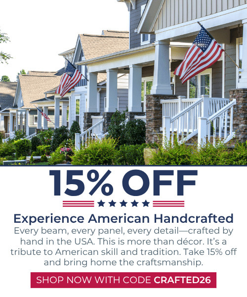 Take 15% Off today with promo code CRAFTED26