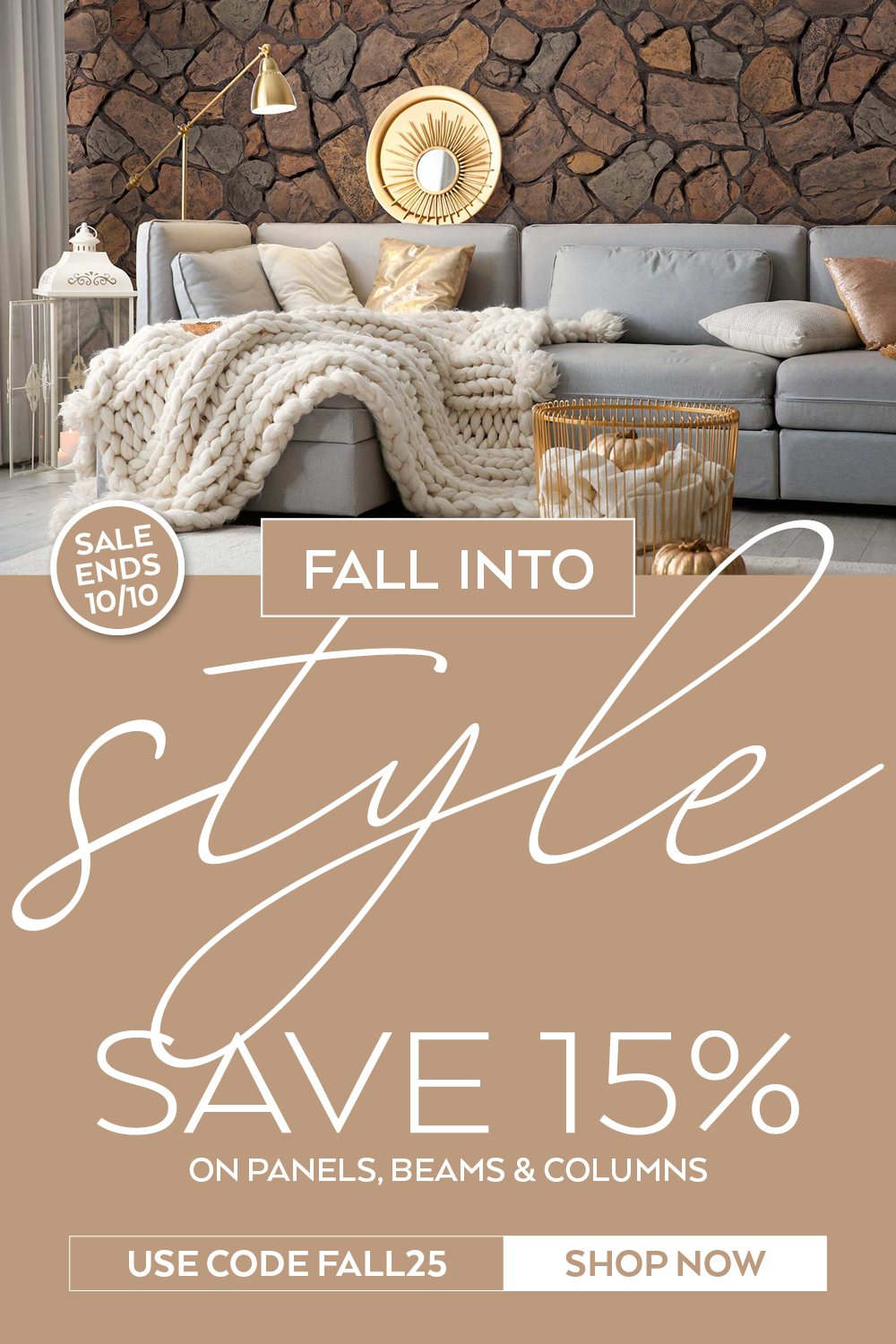 Fall Into Style - Save 15% with code FALL25
