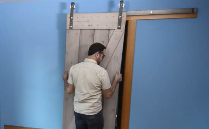 Sliding Barn Door Hardware Kit Installation Walkthrough