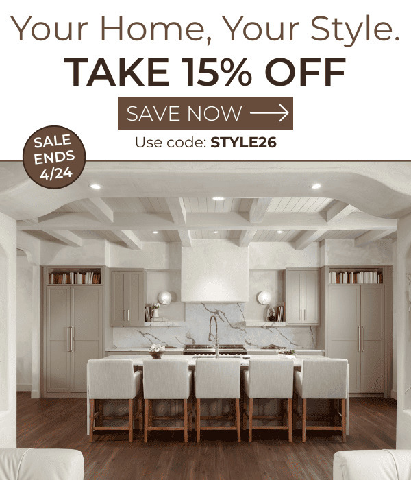 Take 15% Off with promo code STYLE26