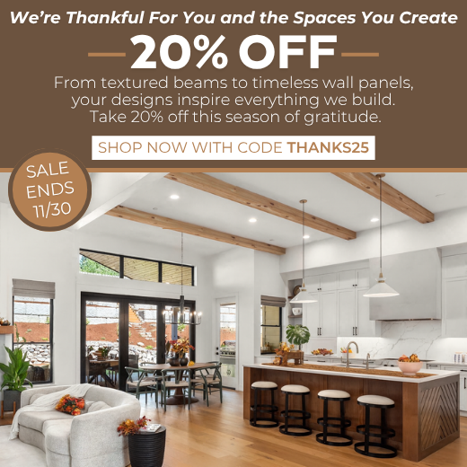 Save 20% with code THANKS25