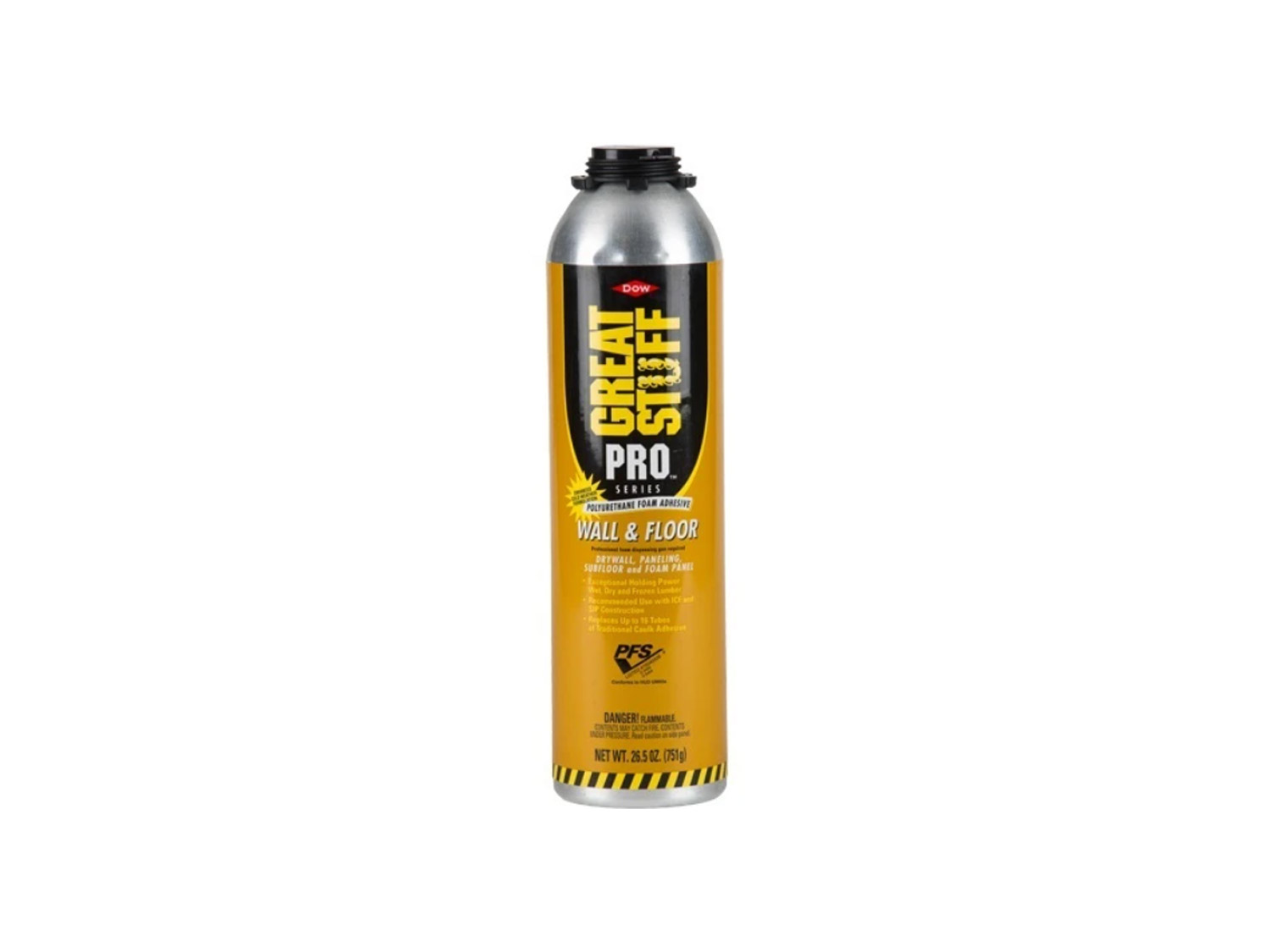 Great Stuff PRO Wall and Floor Adhesive Kit with Applicator gun and Cleaner