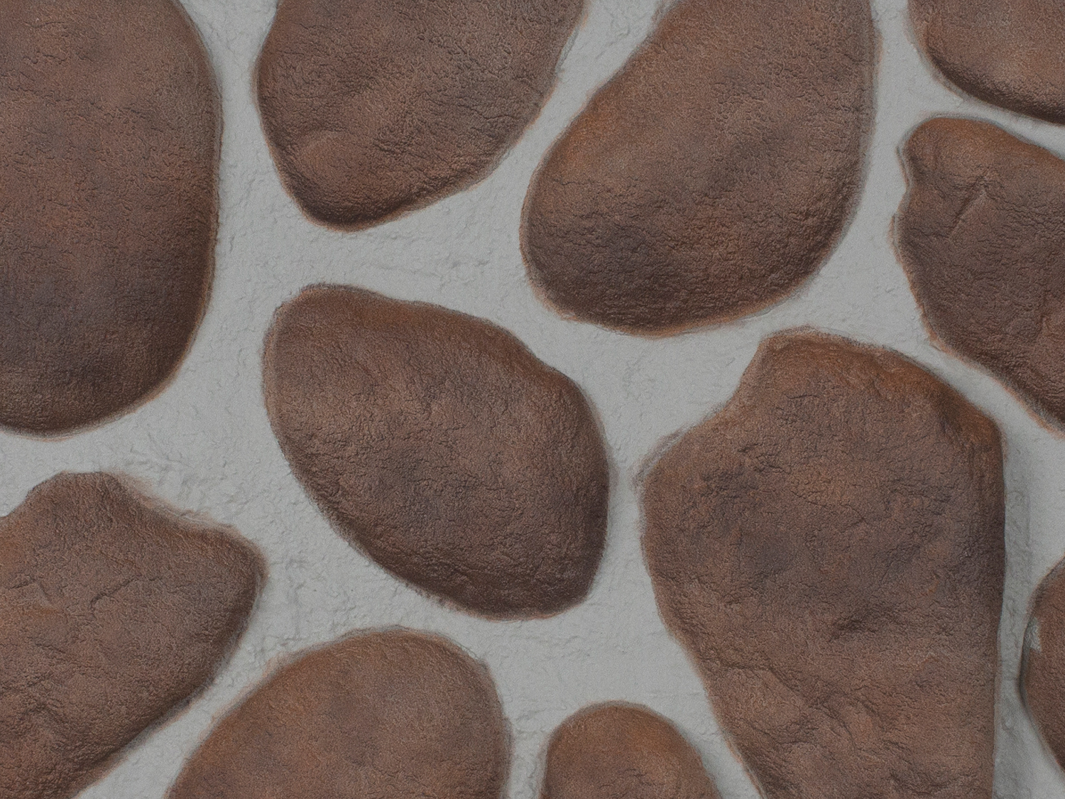 NovikStone RR River Rock Siding Sample | Rock Wall Veneer | Barron