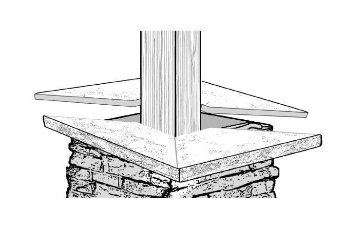 Cut Column Cap (optional)