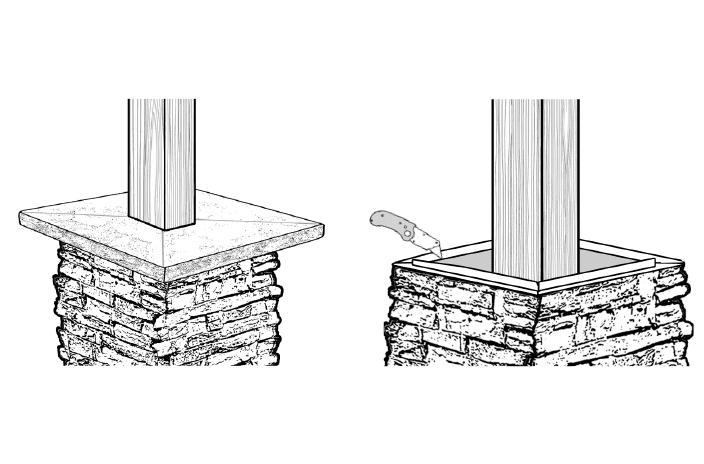 Dry Fit Column Cap