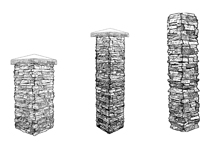 faux columns