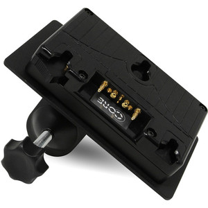 Core SWX Helix Battery Plate with Light Stand Clamp for ARRI SkyPanel S30 and S60 (Gold Mount)