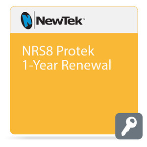 NewTek NRS8 Protek 1-Year Renewal (Premium Service, Remote Support, Extended Warranty,Software Updates)