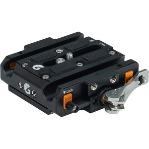 Bright Tangerine Left Field Quick Release Baseplate for Sony FX6