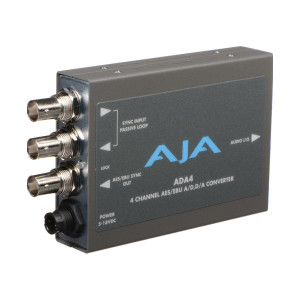 AJA ADA4 4-Channel Bidirectional Audio A/D & D/A Converter
