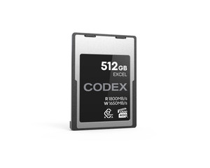 Codex 512GB Excel CFexpress 4.0 Type A Memory Card