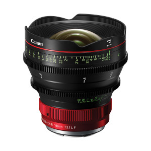 Canon 14mm T3.1 RF Cinema Prime Lens (CN-R14mm)