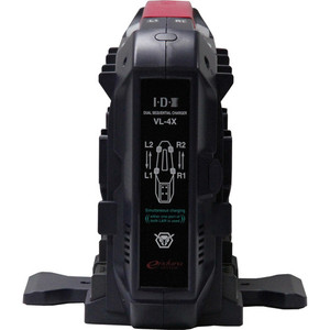 IDX VL-4X 4-Channel V-Mount Charger with Power Supply
