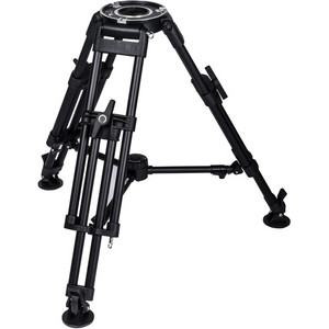 Miller HDC MB 1-Stage Short Metal Alloy Tripod (Mid-Level Spreader Ready)