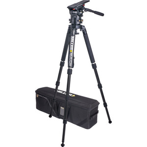 Miller CiNX 3 Fluid Head Solo 100 3-Stage Carbon Fiber Tripod System