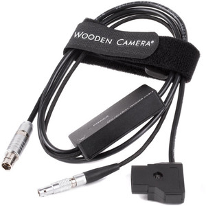 Wooden Camera 3-Pin Fischer Trigger Cable for Select RED Cameras (LEMO 00-Compatible)