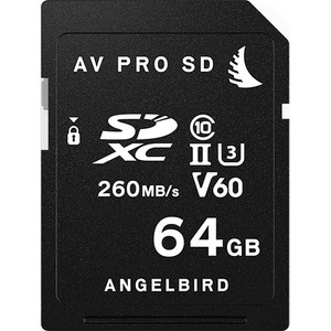 Angelbird 64GB AV Pro MK2 UHS-II SDXC Memory Card