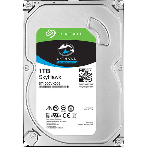 Seagate 1TB SkyHawk SATA III 3.5" Internal HDD