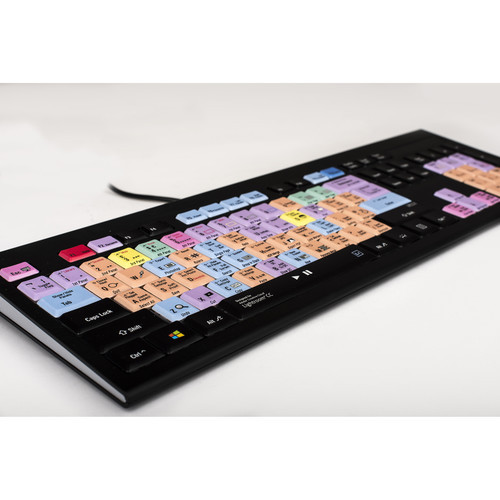 LogicKeyboard Astra Series Adobe Lightroom CC / CS6 Backlit PC Keyboard (American English)