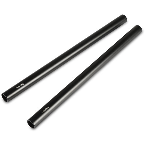 SmallRig 15mm Black Aluminum Rod 25cm (2pcs)
