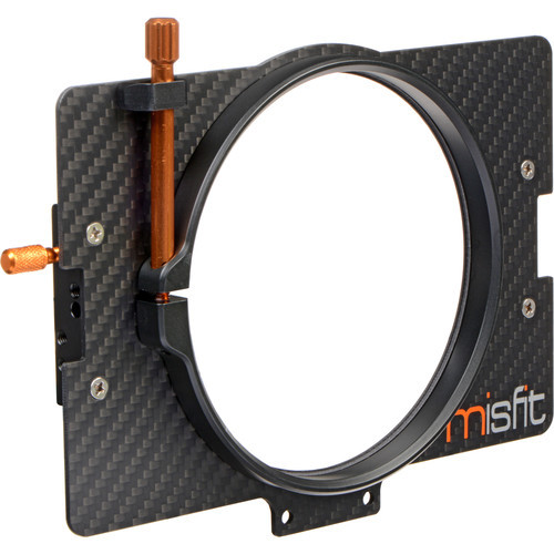 Bright Tangerine 110mm Clamp Lens Attachment for Misfit Matte Box