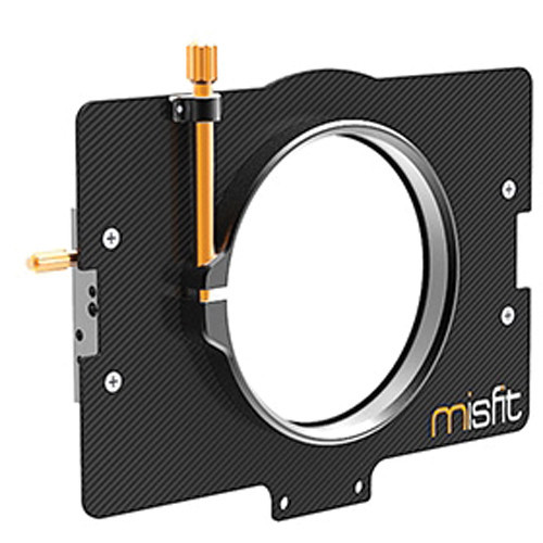 Bright Tangerine 87mm Clamp Lens Attachment for Misfit Matte Box