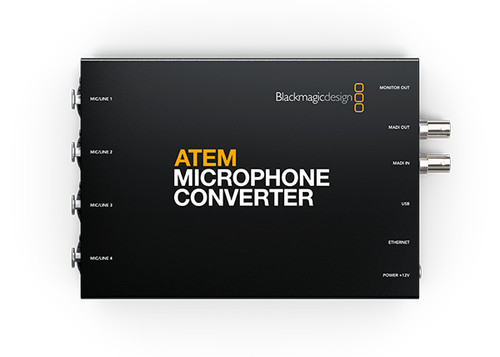 Blackmagic Design ATEM Microphone Converter Blackmagic Design ATEM Microphone Converter