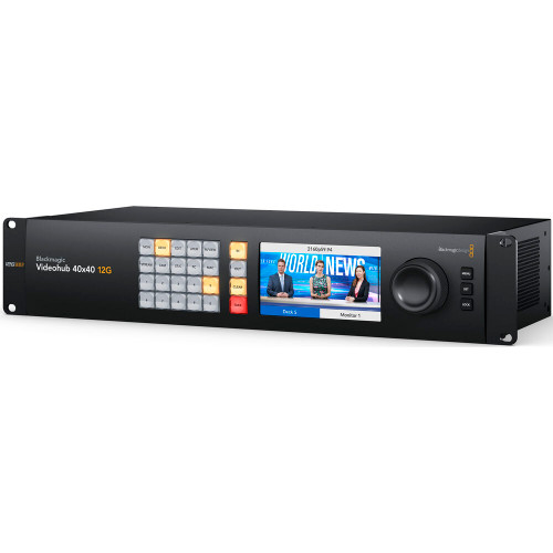 Blackmagic Design Videohub 40x40 12G Zero-Latency Video Router