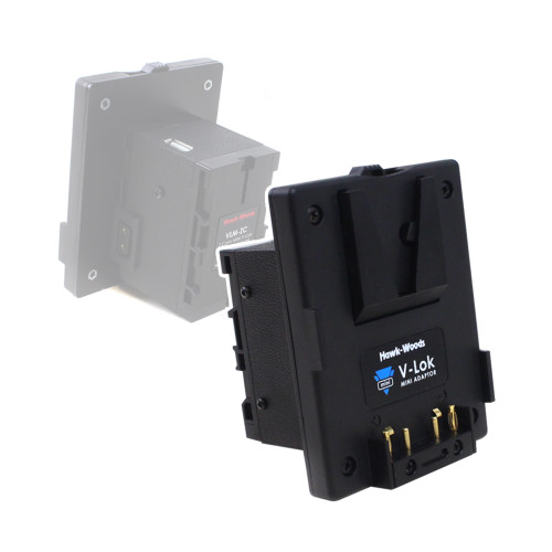 Hawk-Woods VLM-ZC2 V-Lok mini Z-cam camera mount - 1x DTap + USB + DV-BP2