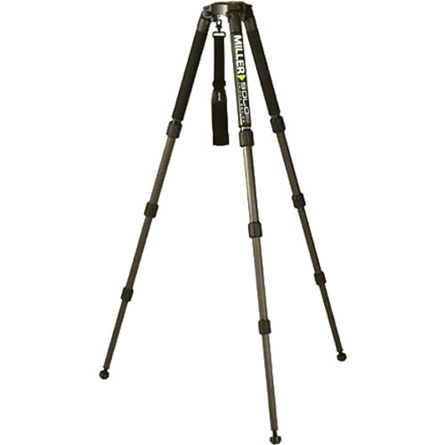 Miller Solo DV 3-Stage 75mm Carbon Fiber Tripod