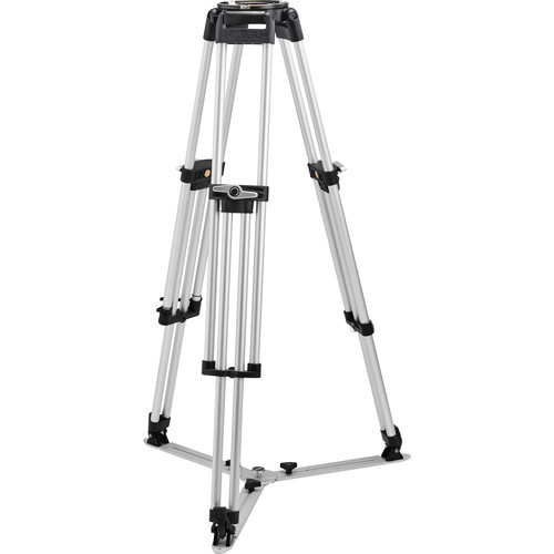 Miller HD MB 1-Stage Alloy Tripod (Ground-Level Spreader Ready)