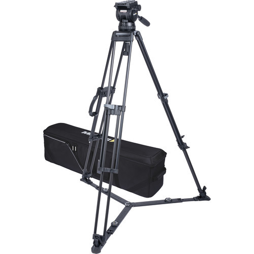 Miller CX10 Sprinter II 1-Stage Alloy Tripod System with Ground Spreader