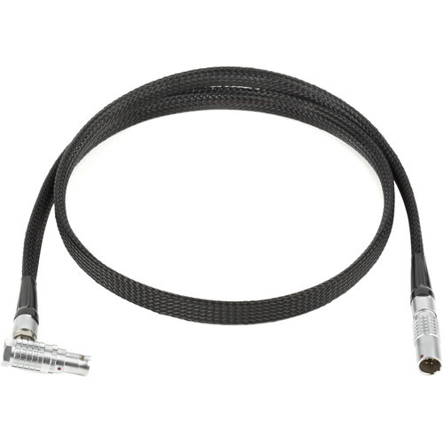 Wooden Camera Alterna Power Extension Flex Cable for RED Epic/Scarlet (36", Right-Angled Connector)