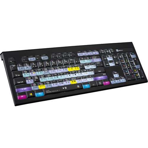 LogicKeyboard Blackmagic Design DaVinci Resolve 16 Astra Backlit Windows Keyboard