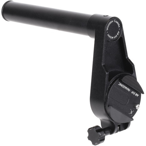 Wooden Camera AIR EVF Mount with Friction Knuckle & 19mm Rod for Panasonic VariCam EVF AU-VCVF10G