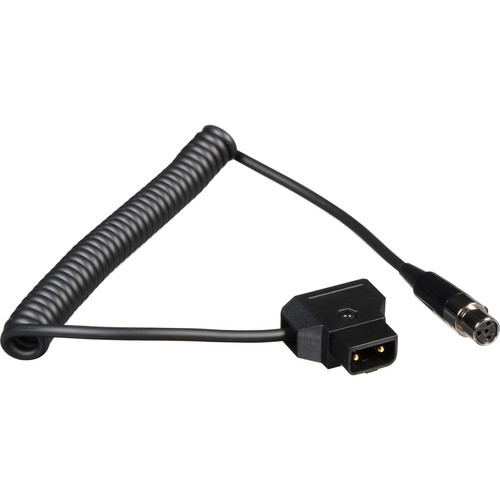 Core SWX P-Tap to TVLogic Mini-XLR Coiled Cable (18"-48")