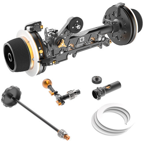 Bright Tangerine Revolvr Dual-Sided 15mm Studio Follow Focus Kit