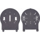 PTZOptics Large Universal Ceiling Mount (Black)