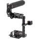 Wooden Camera Unified Camera Cage for BMPCC 6K/4K (Rubber Handle)