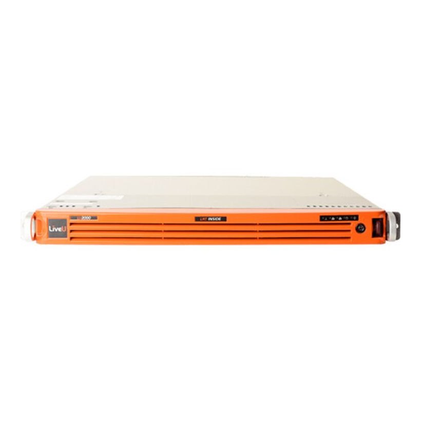 The LiveU LU2000 1U rackmount decoder server