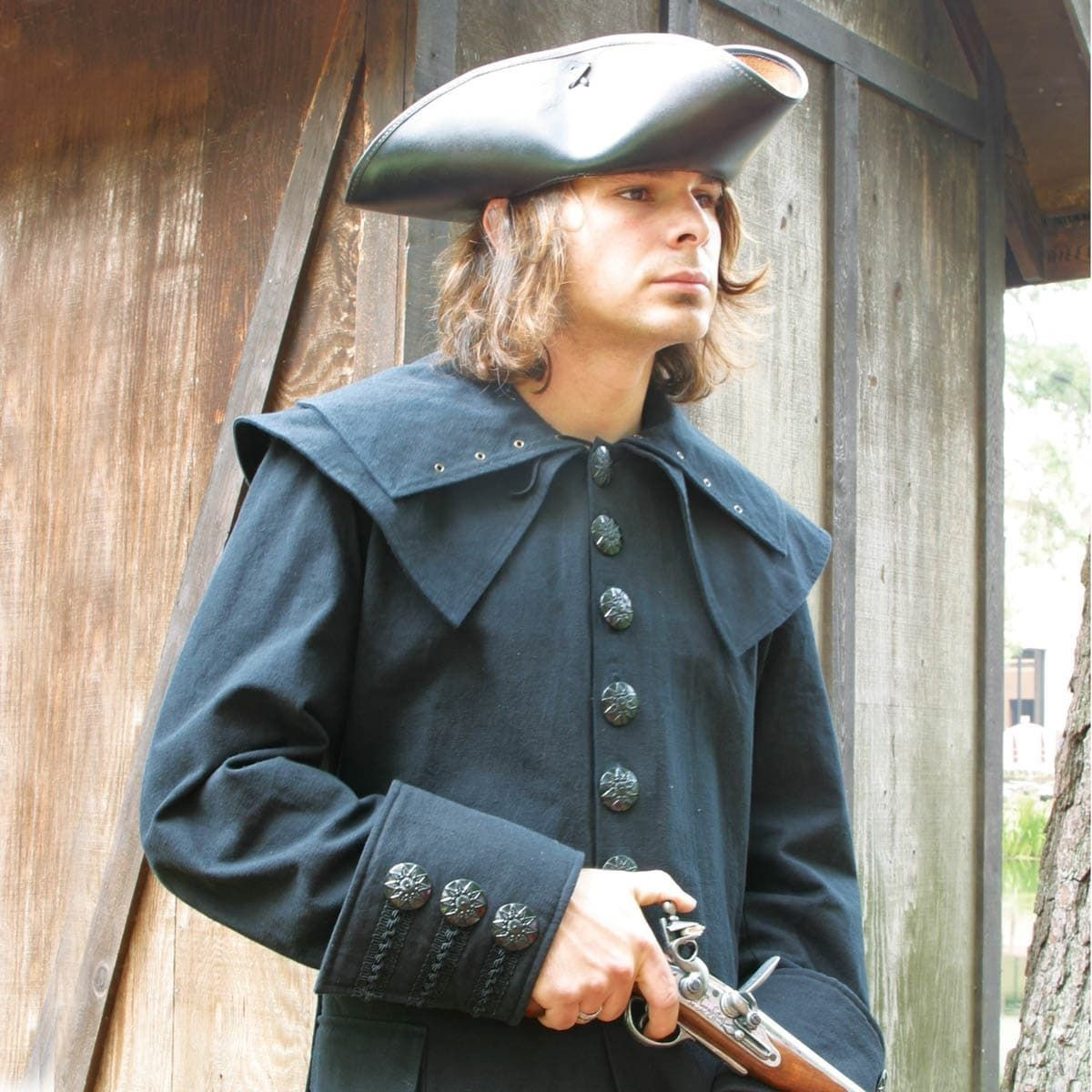 Authentic French Highwayman Coat for Bold Outfits